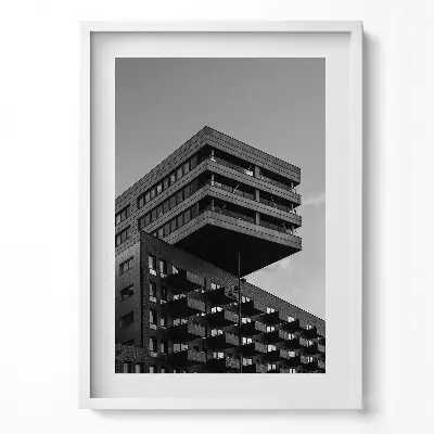 Obraz v ráme Architektúra v Amsterdame