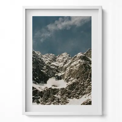 Obraz v ráme Pohorie Berchtesgadener Watzmann