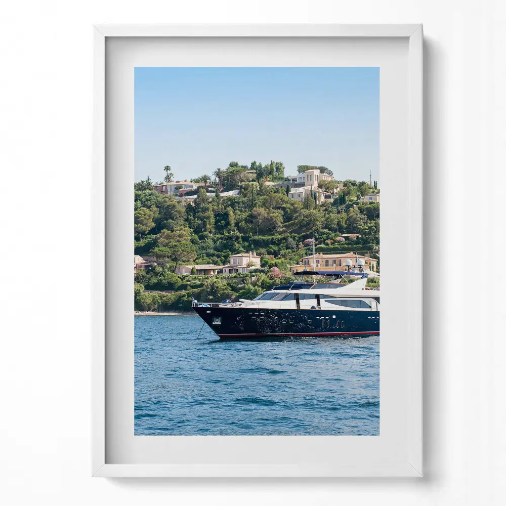Obraz v ráme Saint-Tropez Provence vo Francúzsku