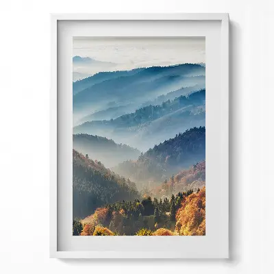 Obraz na stenu v ráme Horská krajina
