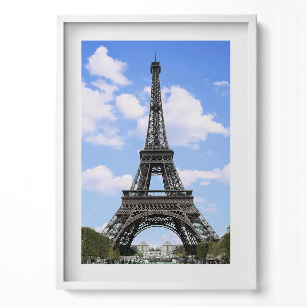 Obraz v ráme Eiffelova veža v Paríži
