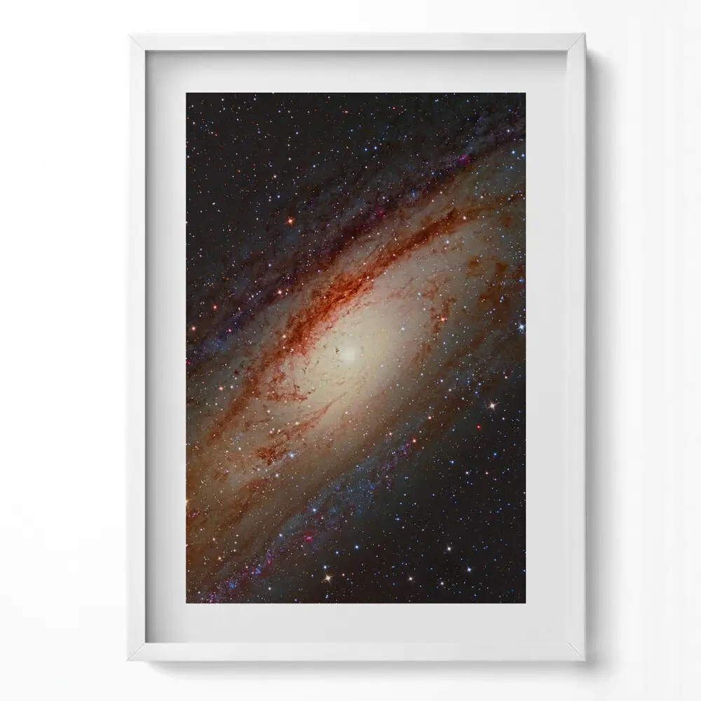 Obraz v ráme Vesmírna galaxia a hviezdy