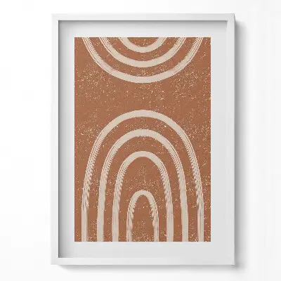 Obraz v ráme Minimalistické umenie v boho štýle