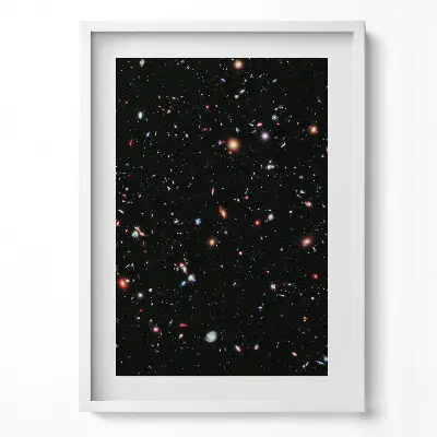 Obraz v ráme Fotografia NASA hviezdny vesmír