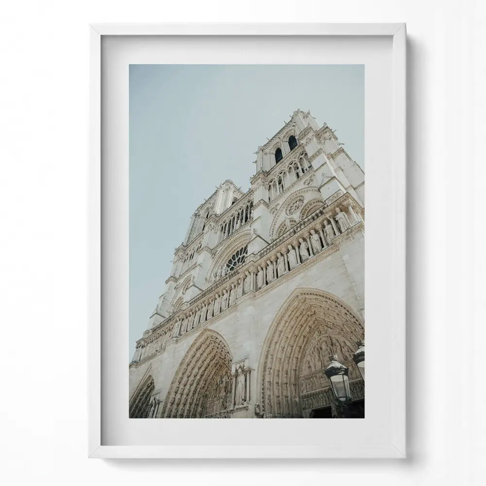 Obraz v ráme Katedrála Notre Dame v Paríži