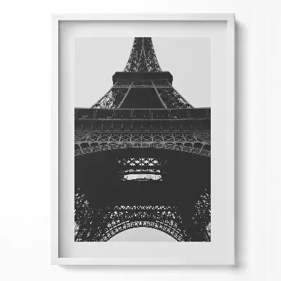 Obraz v ráme Panoráma Eiffelovej veže v Paríži