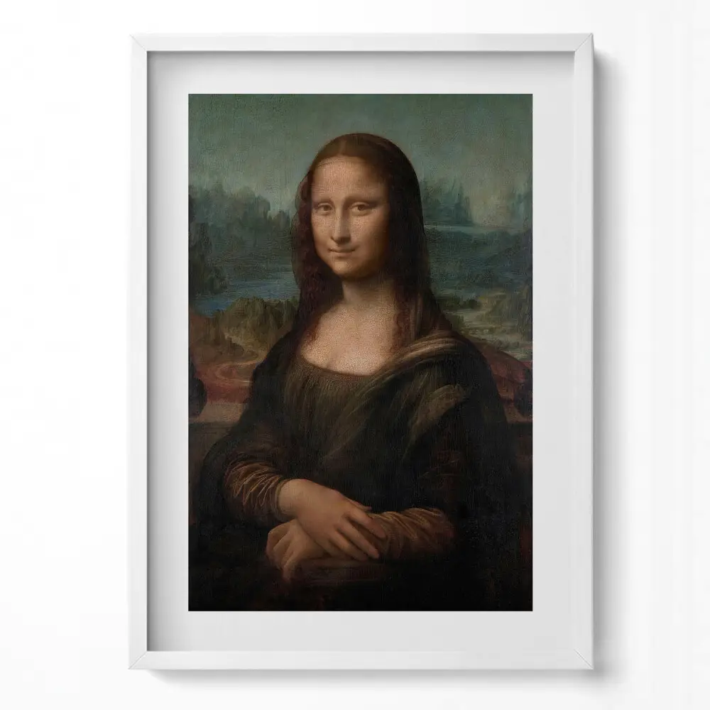 Obraz Mona Lisa od Leonarda da Vinci v ráme