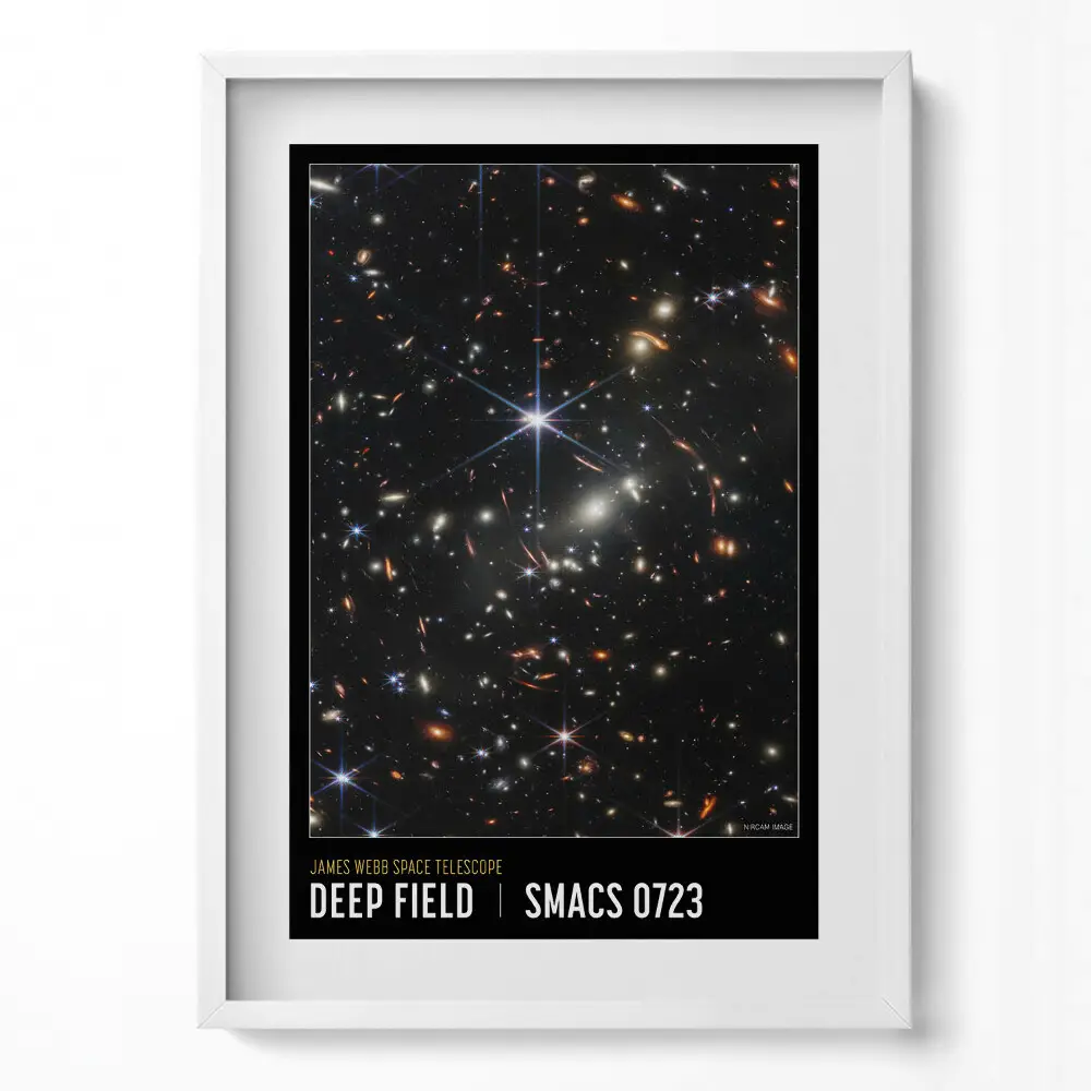 Obraz v ráme Plagát NASA s vesmírnou fotografiou