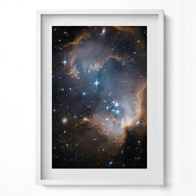 Obraz v ráme Fotografia vesmíru a hviezd od NASA