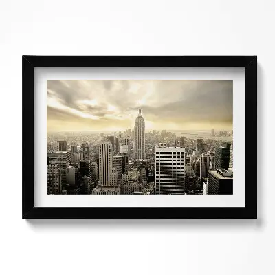 Obraz v ráme Panoráma Empire State Building