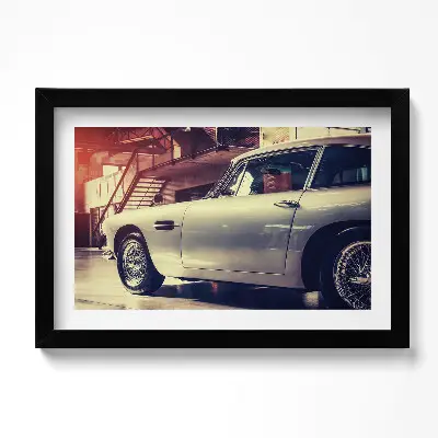 Obraz v ráme Aston Martin DB5