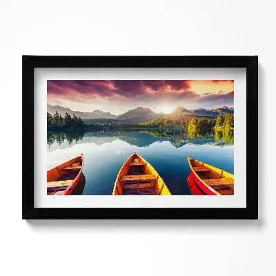 Obraz v ráme Národný park Štrbské Pleso Slovensko