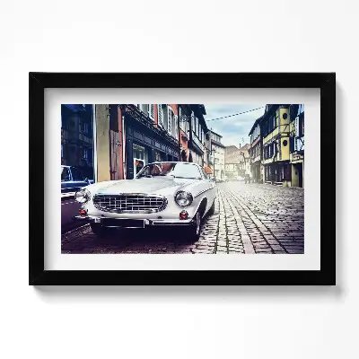 Obraz v ráme Retro auto