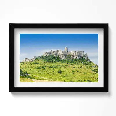 Obraz v ráme Spišský hrad na Slovensku