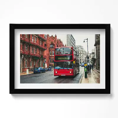 Obraz v ráme Birmingham Bus UK