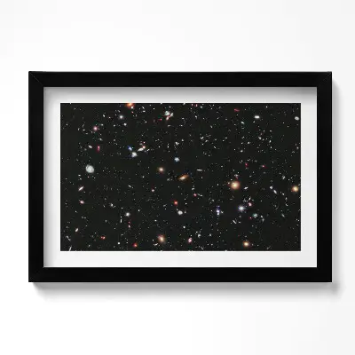 Obraz v ráme Fotografia NASA hviezdny vesmír