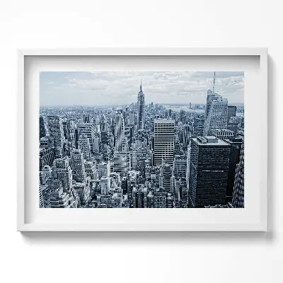 Obraz na stenu v ráme Pohľad na New York