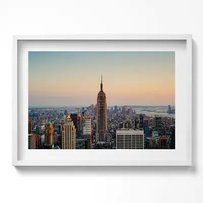 Obraz v ráme Panoráma New Yorku