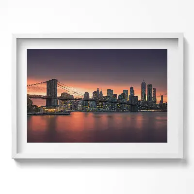 Obraz v ráme New York East River