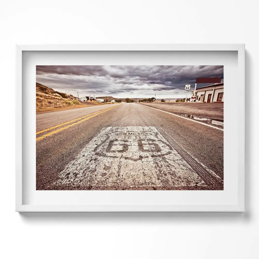 Obraz v ráme Americká štátna cesta Route 66
