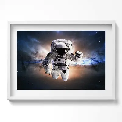 Obraz na stenu v ráme Astronaut vo vesmíre