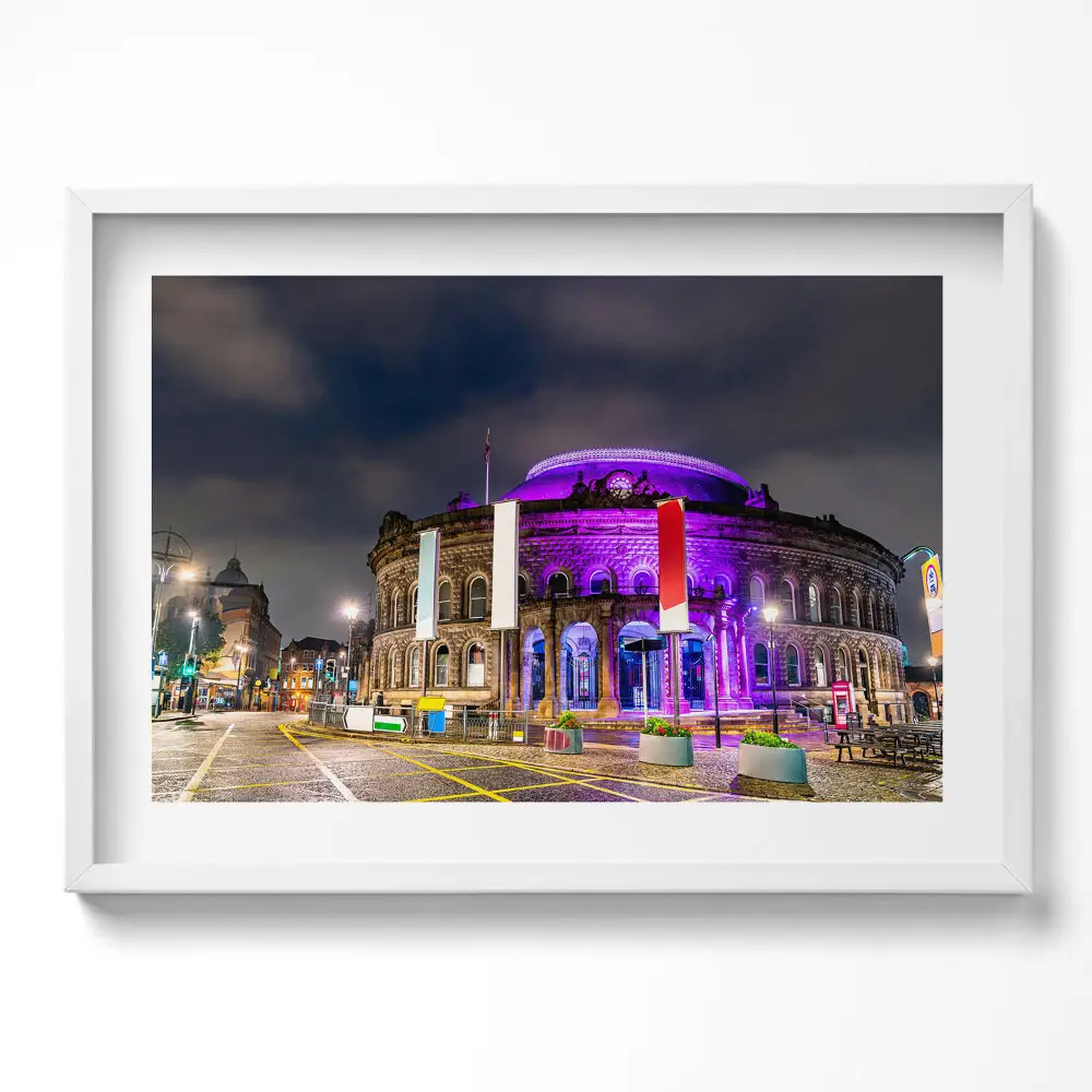 Obraz v ráme Leeds Corn Exchange v Anglicku