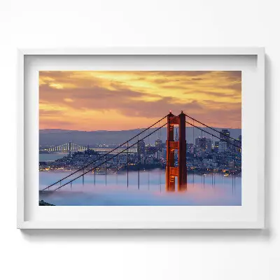 Obraz v ráme Most v San Franciscu