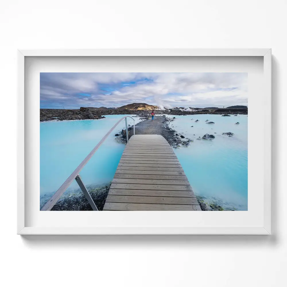 Obraz na stenu v ráme Atrakcia na Islande