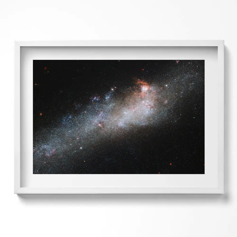 Obraz na stenu v ráme s motívom vesmíru a galaxie