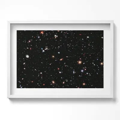 Obraz v ráme NASA hviezdny vesmír