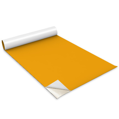 Samolepiaca fólia na nábytok Jednofarebná horčicová elegancia