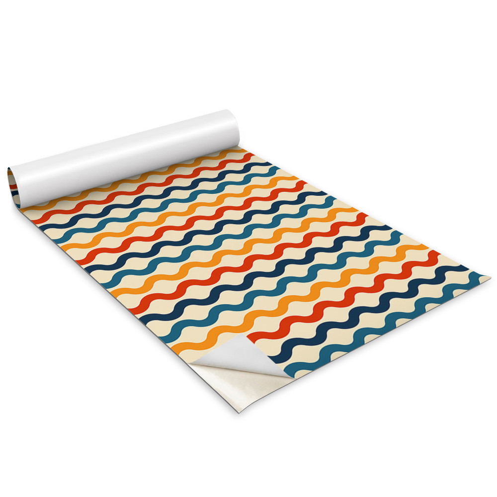 Fólia na nábytok Farebné boho vlny