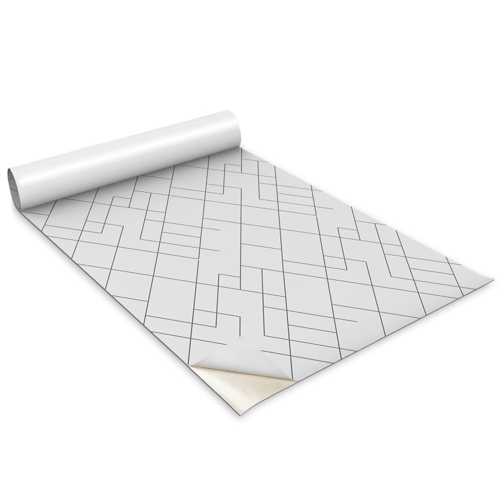 Samolepiaca tapeta na nábytok Minimalistické štvorce