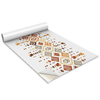 Samolepiaca tapeta na nábytok Indický motív štvorcov šípky