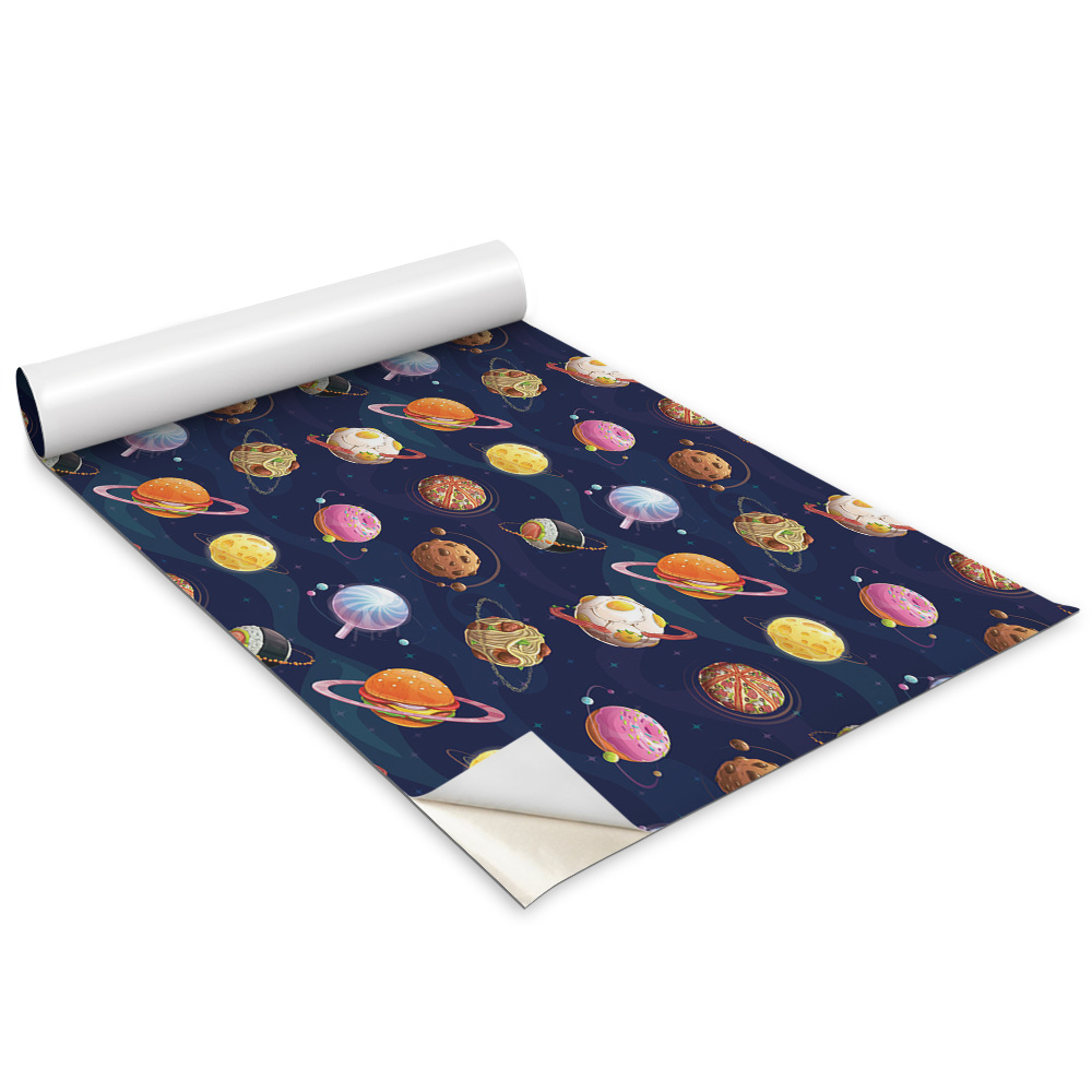 Lepiaca tapeta na nabytok Kreslenie planét