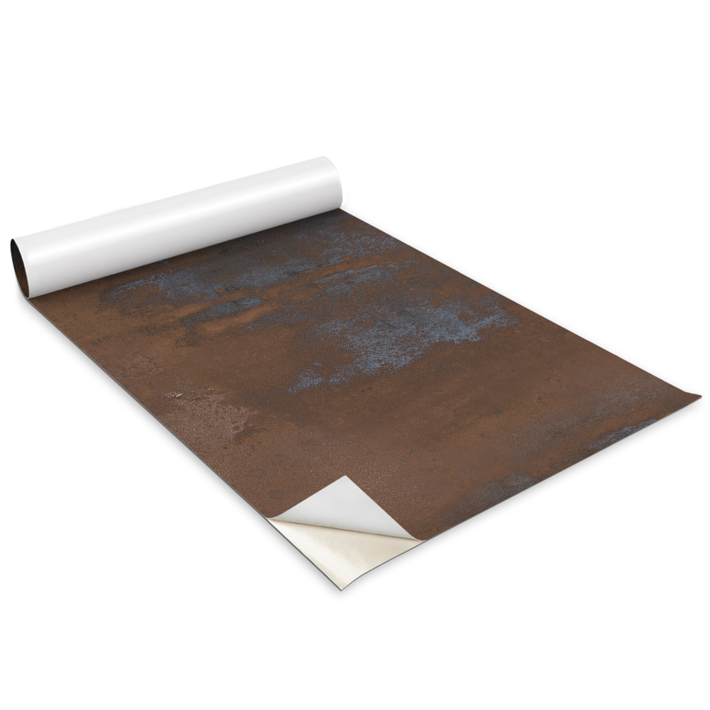 Samolepiaca fólia na nábytok Motív starého plechu