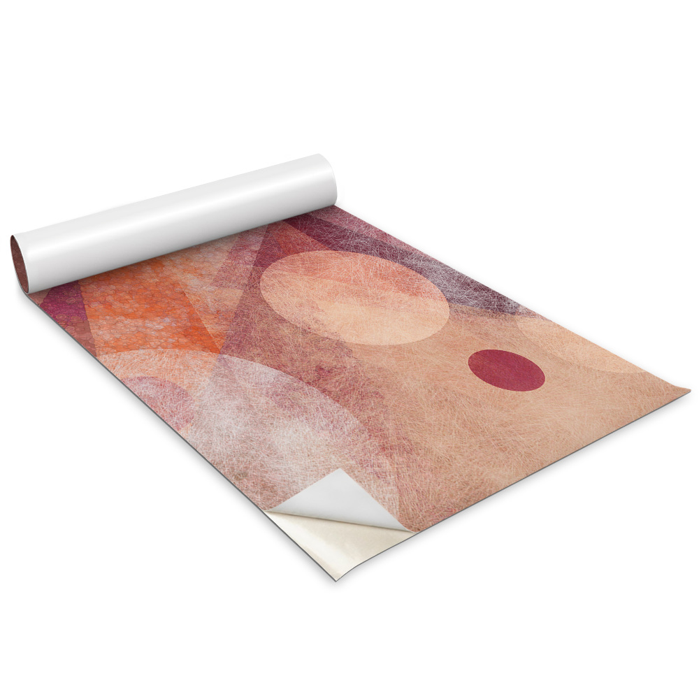 Samolepiaca tapeta na nábytok Kruhy a štvorce