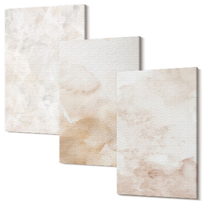 Sada obrazov triptych Módne textúry vo svetlých pastelových farbách