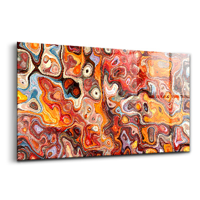 Luxusný sklenený obraz Porucha veľká improvizácia