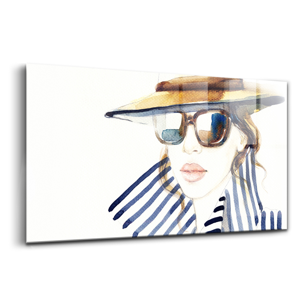 Sklenený obraz Posledné dni letnej dovolenkovej módy