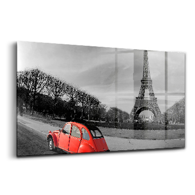 Obraz na skle Farebný kontrast