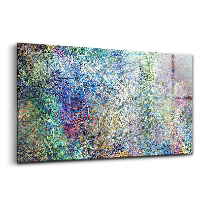 Sklenený obraz Vyjadrenie abstraktnej emócie