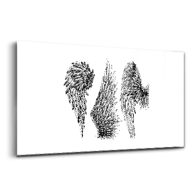 Luxusný sklenený obraz Krídla anjela