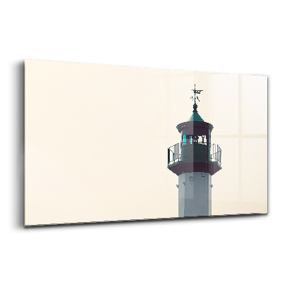 Sklenený obraz Maják Baltské more