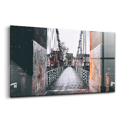 Sklenený obraz Glasgowský betónový tunel