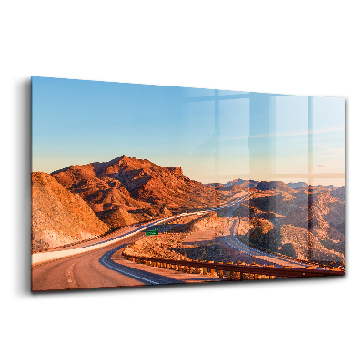 Sklenený obraz Skaly v kaňone