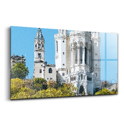 Obraz na skle Bazilika Notre Dame