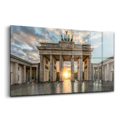Sklenený obraz Brandenburská brána v Berlíne