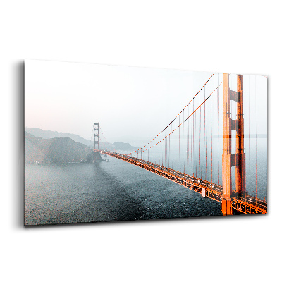 Sklenený obraz Most Golden Gate v San Franciscu