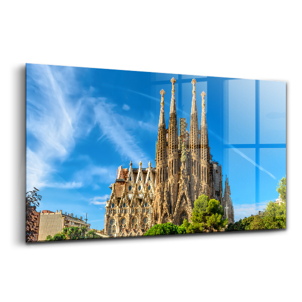 Sklenený obraz Katedrála Sagrada familia